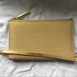 Dagne Dover Clutch Wallet Gold